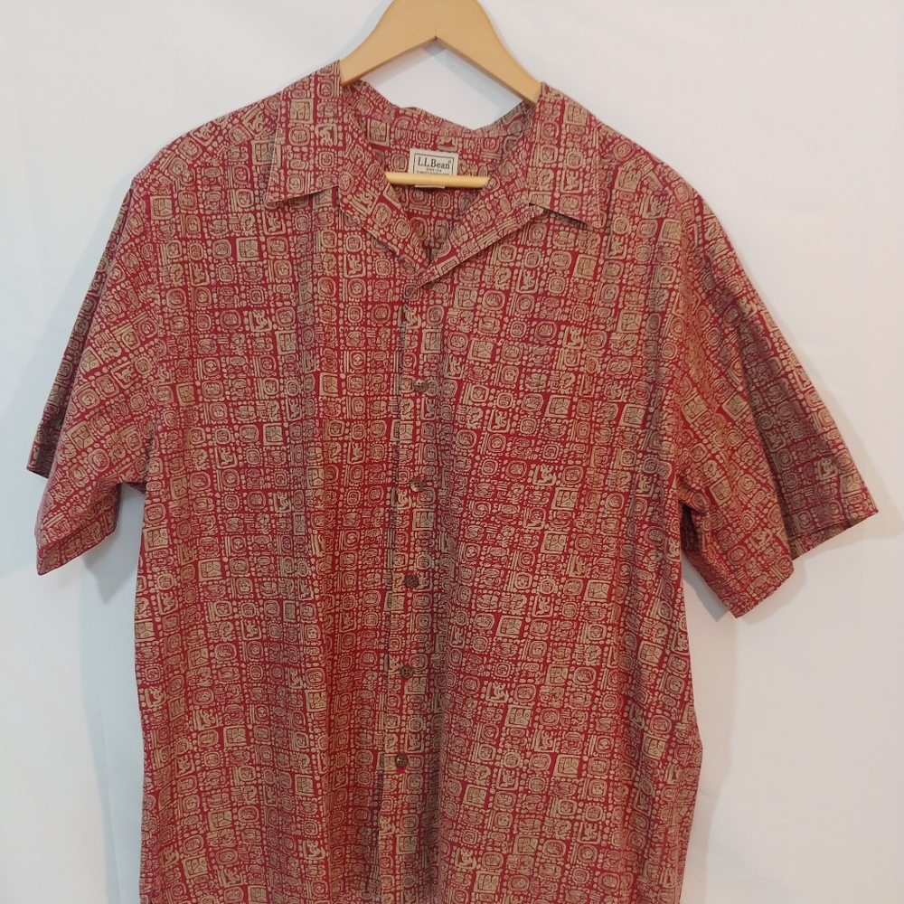 L.L. Bean Mens Button Up